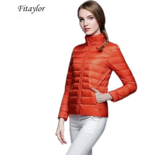 Fitaylor Women's Autumn Down Jackets
