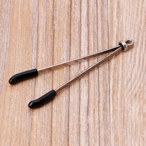 Sex Erotic toys for couples 1Pc Nipple Clamps Tweezers Adjustable Breast Clips High Quality Sex Toy Metal dropshipping