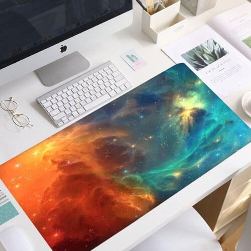 Star Mouse Pad Galaxy Mouse Pad Rectangle Non-Slip Rubber Mousepad Gaming Mouse Pad Computer Mouse Pad keyboard laptop mouse pad
