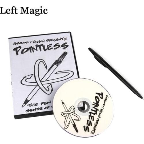 Pointless ( DVD+ Gimmick ) by Gregory Wilson magic tricks close-up stage street magic pen comedy illusions mentalism