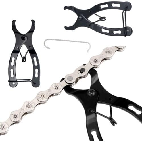Mini Bike Chain Quick Link Tool with Hook up Multi Link Plier MTB Road Cycling Chain Clamp Magic Buckle Bicycle Tool Kit