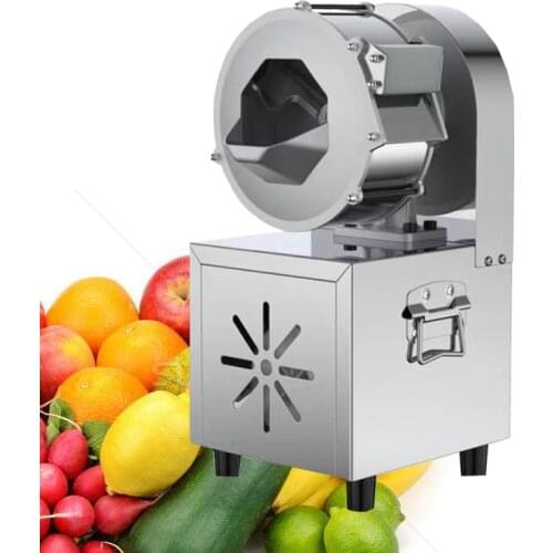 Multi function electric slicer shredder home stainless steel vegetable cutter fast cut cucumber shredded potato shreds for sale