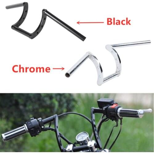 Motorcycle Drag Handlebars 1" Z Bars For Harley Triumph Victory BSA Custom Chopper Bobber