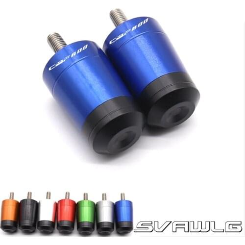 Motorcycle Accessories 7/8'' 22MM Handlebar Grips Handle Bar Cap End Plugs For Honda CBF600/SA CBF 600 2010 2011 2012 2013