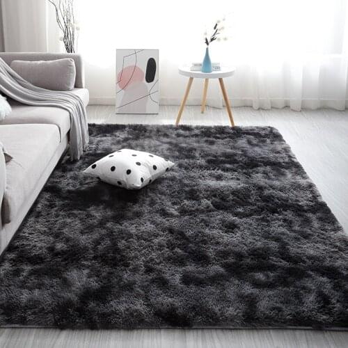 Nordic Ins Living Room Carpet Beroom Carpet Plush Thickened Home Rug Sofa Mat Bedside girl Carpet Encryption Thickened Rug