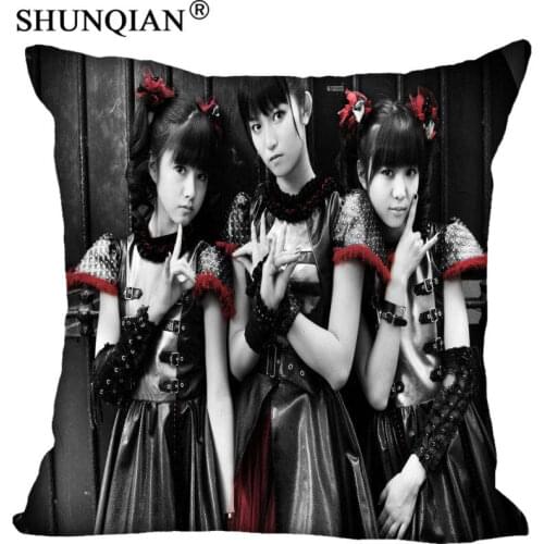 New Arrival babymetal Square Pillowcases zipper Custom Pillow Case More Size Custom your image gift