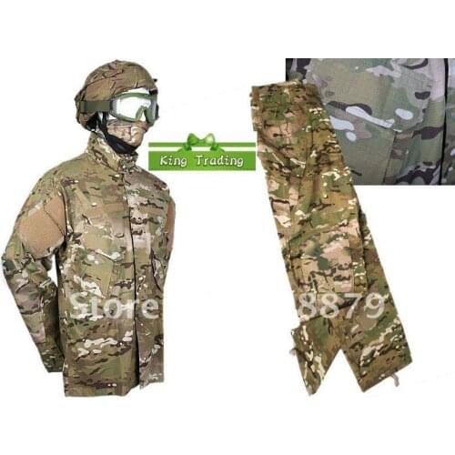 Hunting Clothes Camouflage suit sets Tactical Combat Airsoft Shirt Pants Clothing Bdu Military Army Uniform