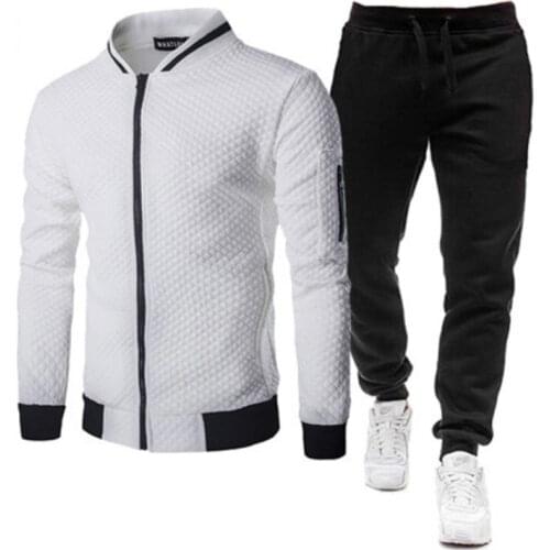 Autumn Winter Hot Brand Two Pieces Sets Thick Hoodies Tracksuit Men Sportswear Gyms Fitness Training Hoodies Sweatshirts