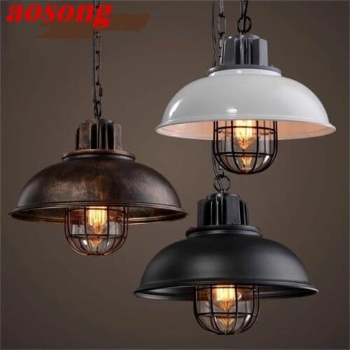 OUFULA Pendant Lights In The Loft Style