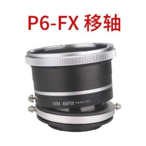 P6-FX tilt lens adapter for p6 Pentacon 6/Kiev 60 p60 Lens to Fujifilm FX XE3/XE1/XH1/XA7/XA10/xt10 xt30 xpro2 xt4 xt100 camera