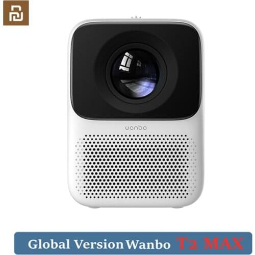 Global Version Wanbo T2 MAX Projector LED Portable Projector 19201080P Vertical Keystone Correction For Home Theater Projector