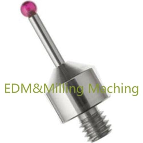 CNC CMM Machine Touch Probe Stylus 3mm Ruby Ball M5 Thread Styli 20mm Length For CMM Stylus A-5003-5208