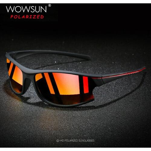 Sports Polarized Sunglasses for Men Women Driving Fishing Cycling Glasses UV400