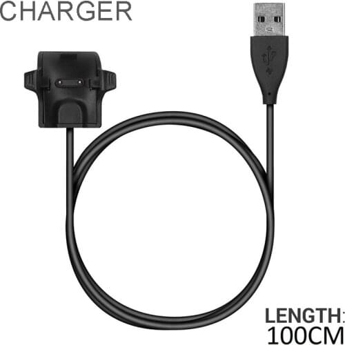 1m Charging Dock Smart Watch Charging Cord Black USB Cable Charger Station for Huawei Honor Band 4/3 / 3 Pro / 2/2 Pro Watch