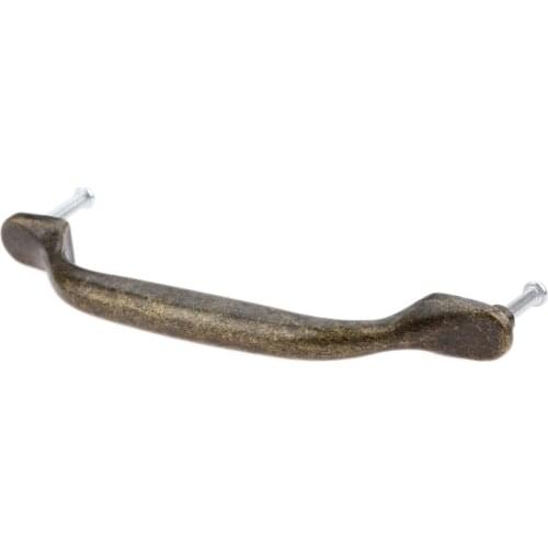 1pc Antique Bronze Handle Pull 128mm Hole Drawer Door Cabinet Bin Vintage Jewelry Chest Kitchen Bathroom Bedroom Home Decoration