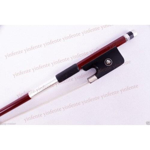 1 pcs Cello Bow Brazil Wood Ebony frog Silver String Parisian Eyes 4/4 New