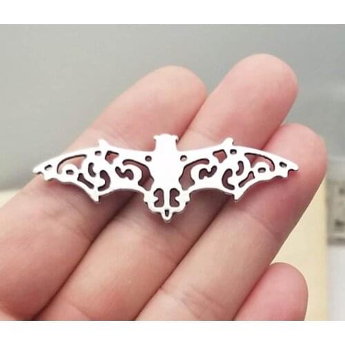 10pcs/lot--19x56mm, Antique silver plated Bat charms,DIY supplies,Jewelry accessories