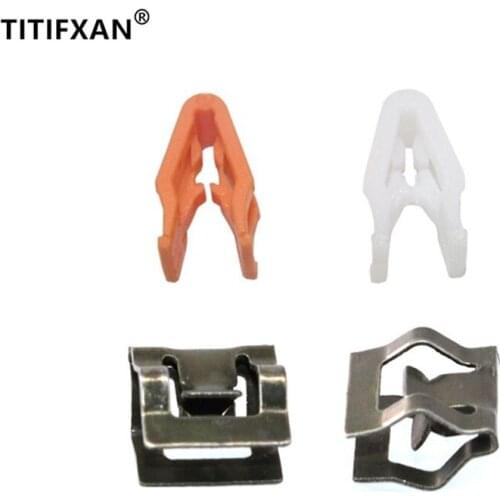 18PCS Auto dashboard panel navigation DVD plastic fastener clip for Ford new Mondeo Escort Kuga Ecosport Changan CS35 EADO rivet