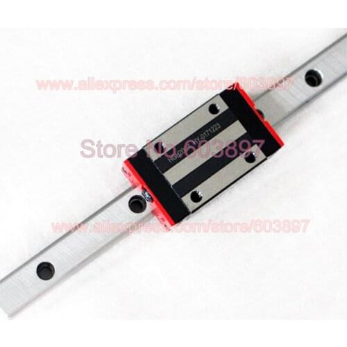 20mm 1pcs HGR30 Linear Guide Rail L mm rail + 1pc carriage HGH30CA HGW30CC HGH30 block cnc router