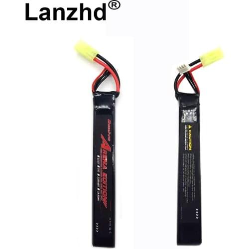 20PCS 11.1V 1300mAh Lipo Battery for Water Gun Mini Airsoft BB Air Pistol Electric Toys Guns Parts battery with Tamiya Plug