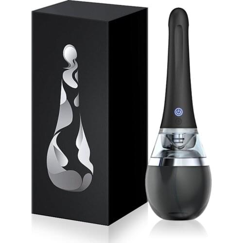 Automatic Enema Anal Cleaning Heads Water Nozzles Washing Vaginal& Anal Cleaner Enema Hygiene Tool For Women Male USB Charging