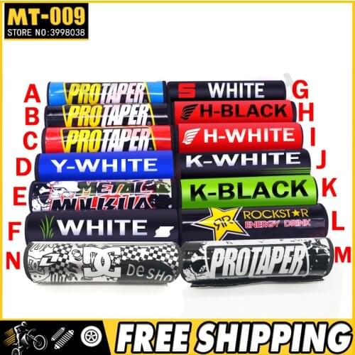 Round handlebar Bar Pad 7/8 Bike Motorcycle Cross Chest protector Grips For CRF YZF KTM RMZ DRZ WRF Motocross DirtBike ATV Quad