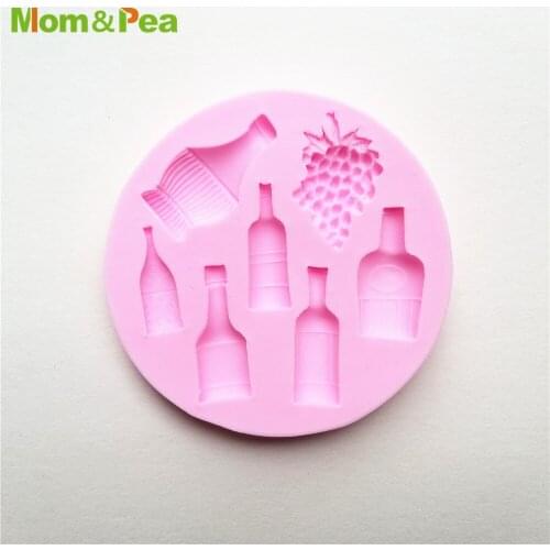 MPA2381 Bottles Silicone Mold Gum Paste Chocolate Ornamental Fondant Mould Cake Decoration Tools