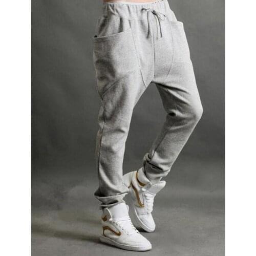 Man Trousers Sweatpants Men joggers pants Mens Casual Harem Pants Hip Hop Dance Sporty Hiphop Mens Sport Pants Loose