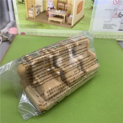 Geniune Sylvanian Doll Families Dollhouse Animal Figures furniture set clothes house food without package