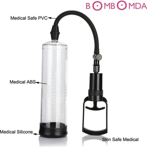 Penis Enlarger Pump Sex Toys For Men Penis Vacuum Pump Penis Enlarger Delay Ejaculation Penis Erection Penis Extenders For Men