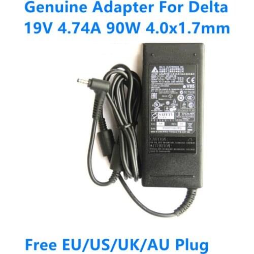 Genuine DELTA ADP-90CD DB 90W 19V 4.74A 4.0x1.7mm AC Adapter For Hasee Chicony A10-090P3A 90W Laptop Power Supply Charger