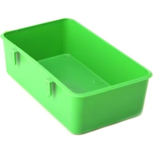 Food Water Plastic Bowl Cups Parrot Bathing Bird Pigeons Cage Sand Cup Feeding