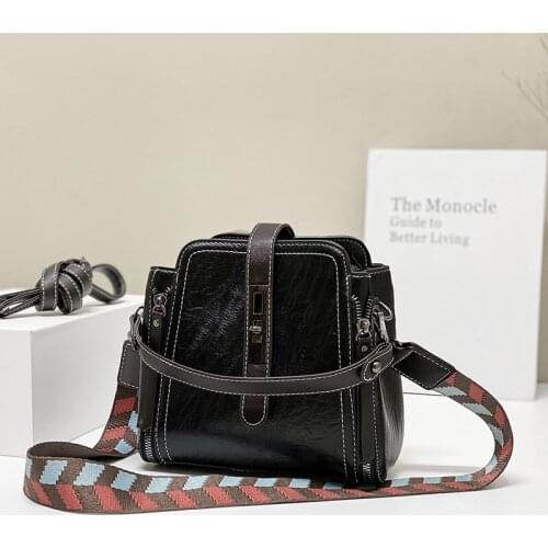 Crossbody Bags For Women Shoulder Bag Luxury Pu Leather Female Shoulder Bag Ladies 2021 Designer Women Handbags Lady Bucket Bags