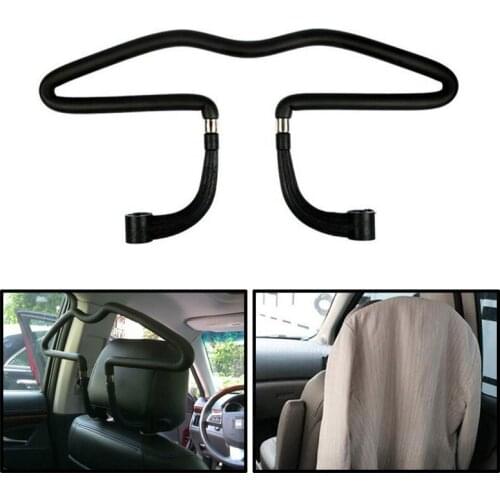 Car Seat Clothes Rack Headrest Clothes Hanging Business Car Seat Back Suit Jacket Stainless Steel Hanger Hook Automotive Goods