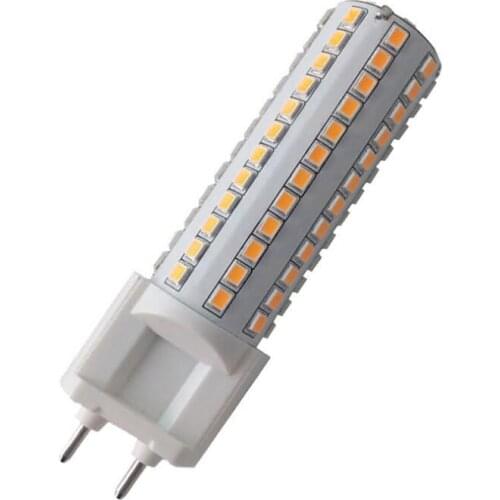 4 PCS LED G12 Bulb 10W 12W G12 Bi-Pin Base Corn Bulbs, 100-227V G12 T6 Metal Halide Light Replace, Ceramic G12 Base Light Bulbs