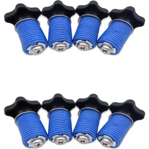 ATV UTV Accessories For Polaris RZR 800 900 ACE Sportsman 8PCS Lock & Ride Tie Down Anchor 1" Cargo Racks Eye Bolt Fasteners