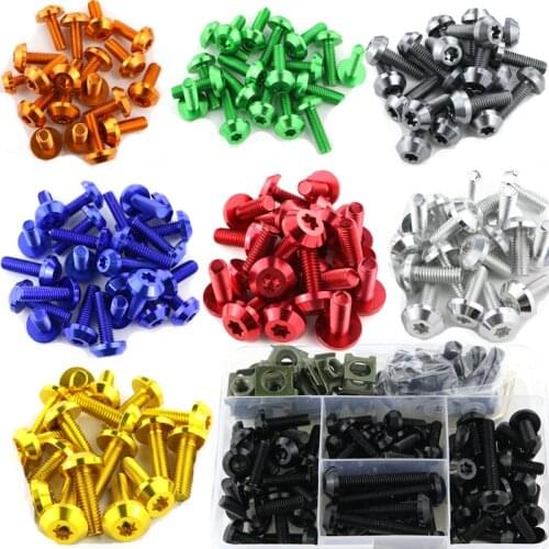 Fit For Suzuki DL250 V-Strom 650 DL650 V-Strom 1000 DL1000 GSR600 GSR750 GSR1000 CNC Complete Full Fairing Bolts Kit Screws Nuts