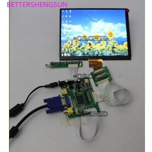 HDMI+VGA+2AV + 8inch 1024*768 HJ080IA-01E Display with screen