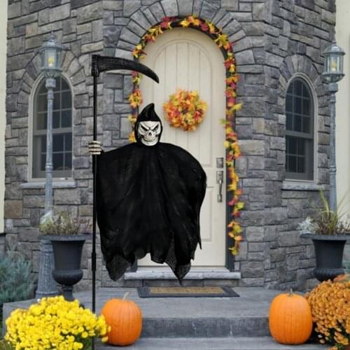 Halloween Skull Ghost Witch Decoration Outdoor Skull Ghost Horror Hanging Scream Ghosts Horror House Props Halloween Decoration