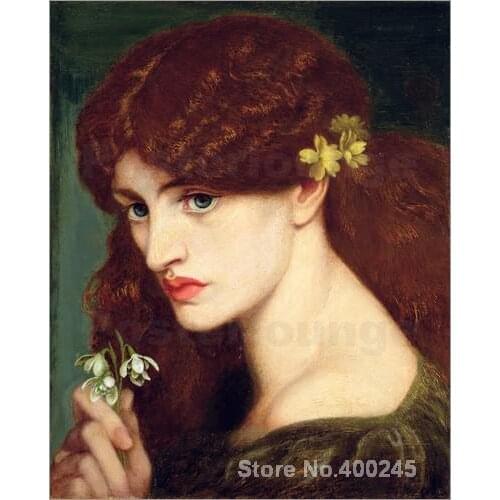 Snowdrops by Dante Gabriel Rossetti paintings For sale Home Decor Hand painted High quality