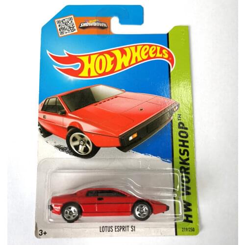 Hot Wheels Cars LOTUS ESPRIT S1 1/64 Metal Die-cast Simulation Model 1/64 Cars Toys