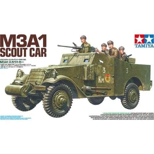 Tamiya 35363 1/35 SCALE M3A1 SCOUT CAR MODEL KIT
