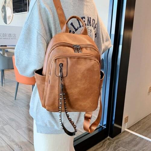 Natrugo Womens Brown Backpacks