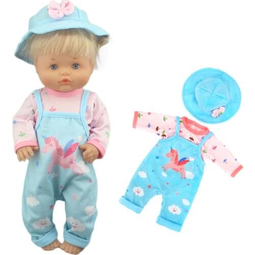 2020 New Arrival Dolls suit For 42 cm Nenuco Doll 17 Inches Baby Doll Clothes