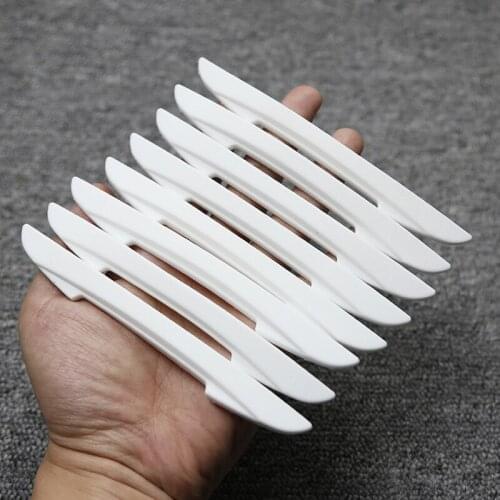 Car Door Edge Transparent Anti Scratch Protection Strips Rearview Mirror Anti-collision Protector Sticker Bumper Scuff Plate Bar