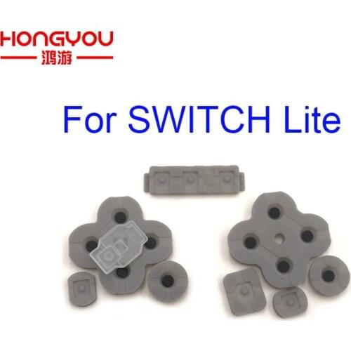50pcs For Nintendo Switch Lite Volume Power Left Right controller Rubber Pad replacement for NS Lite console