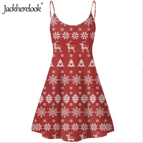 Jackherelook Vintage Women Slip Dress Strappy Summer Holiday Christmas Party Dress for Girls Casual Ladies One Piece Dresses