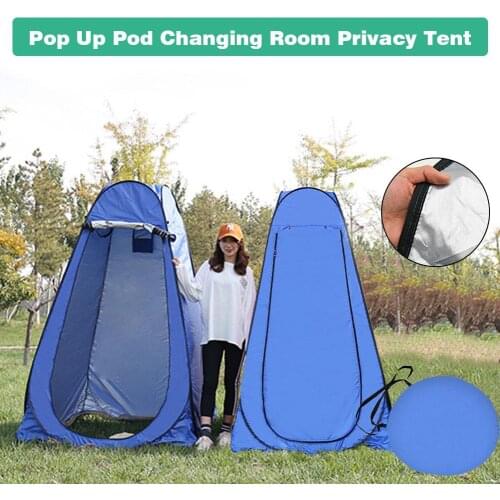 Pop-Up Privacy Toilet Tent Changing Room Tent Portable Outdoor Shower Tent Easy Set Up Lightweight Waterproof For Camping Beach
