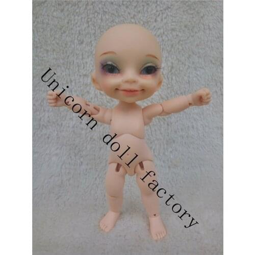 1/8BJD doll - human smile face free to send eyes can choose eye color