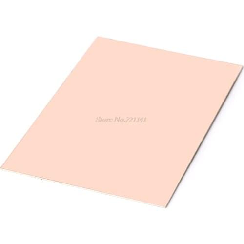 1 Pcs One Side Glass Fiber PCB Copper Clad Plate Laminate Circuit Board 12x18cm 1.5mm Dropship